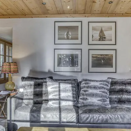 De Charme 4 Chambres, Balcons, Jardin, Proche Centre Et Telecabine - Fr-1-453-12 * Megeve